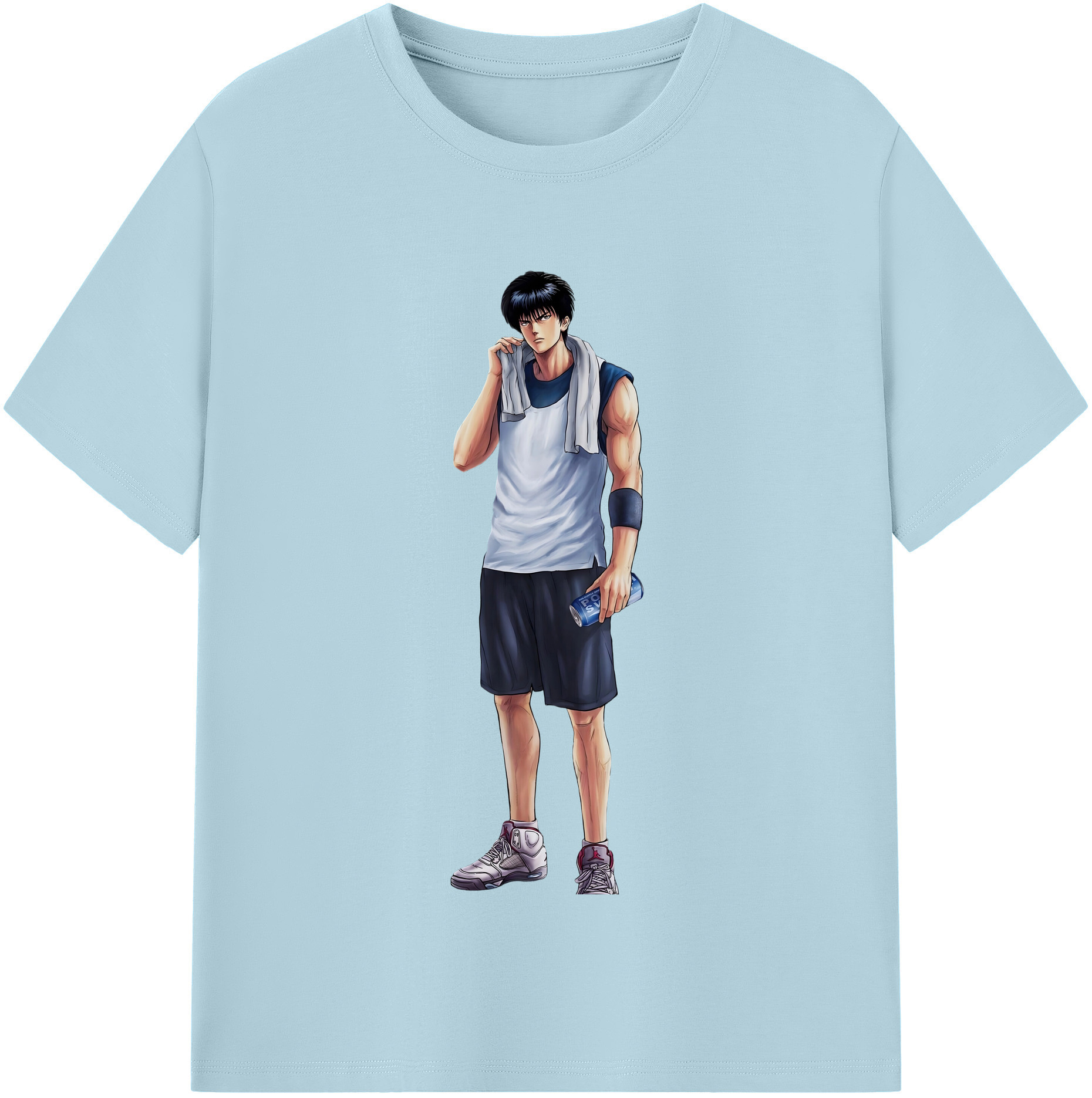 （画像用） SLAM DUNK／スラムダンク 綿100％半袖Tシャツ（フロントプリント）